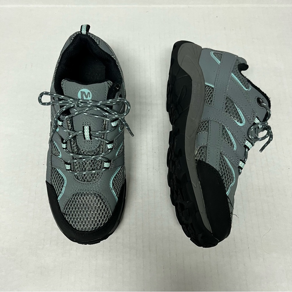 Merrel gray Moab 2 low hiking trail shoes 6 Gorpcore outdoor adventure walking - Picture 4 of 13